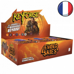 Boîte de 12 decks Aember Skies - Keyforge FR