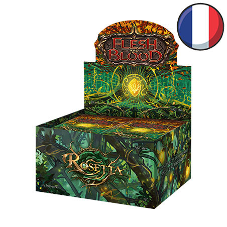 Boites de 24 boosters Rosetta - Flesh and Blood FR Boites de 24 boosters Rosetta - Flesh and Blood FR