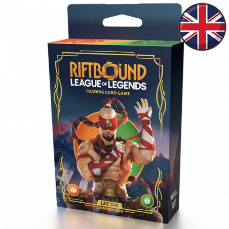Champion Deck Lee Sin Origins - Riftbound: League of Legends TCG EN Champion Deck Lee Sin Origins - Riftbound: League of Legends TCG EN