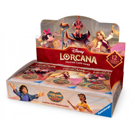 Boite de 24 boosters Le Règne de Jafar - Disney Lorcana FR