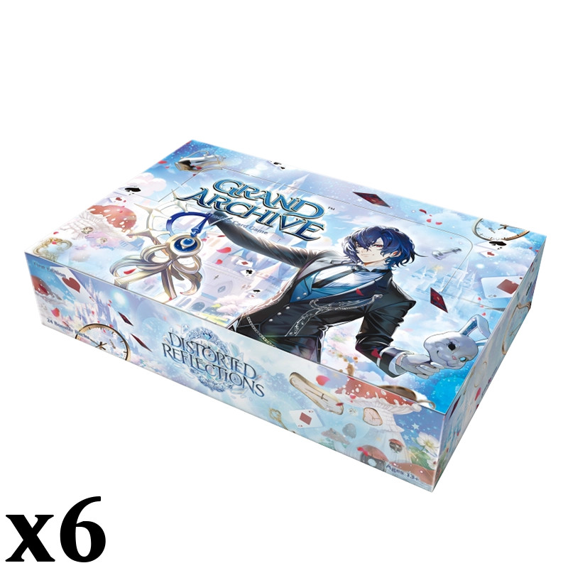 Carton de 6 boites de 24 boosters Distorded Reflexions 1st Ed- Grand Archive EN