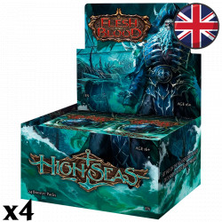 Carton de 4 Boites de 24 boosters High Seas - Flesh and Blood EN