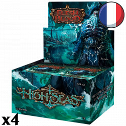 Carton de 4 Boites de 24 boosters High Seas - Flesh and Blood FR