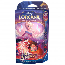 Deck de démarrage Elsa et Ralph Ciel Scintillant - Disney Lorcana FR