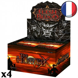 Carton de 4 Boites de 24 boosters The Hunted - Flesh and Blood FR