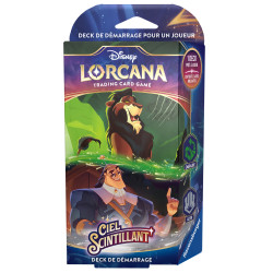 Deck de démarrage Scar et Kronk Ciel Scintillant - Disney Lorcana FR