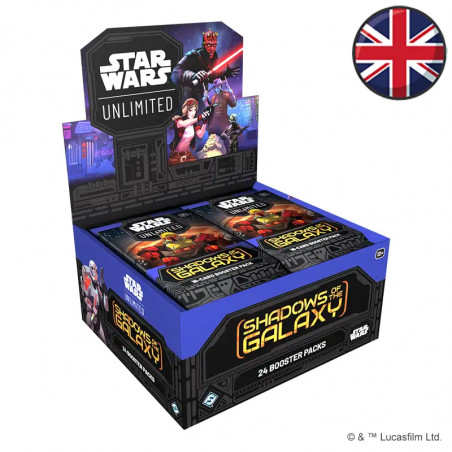 Boite de 24 booster Ombres de la Galaxie - Star Wars Unlimited EN