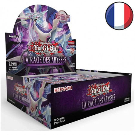 Boite de 24 Boosters La Rage des Abysses - Yu-Gi-Oh! FR