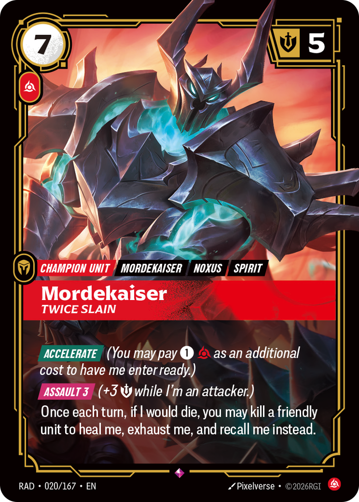 Mordekaiser, Twice Slain (EN)