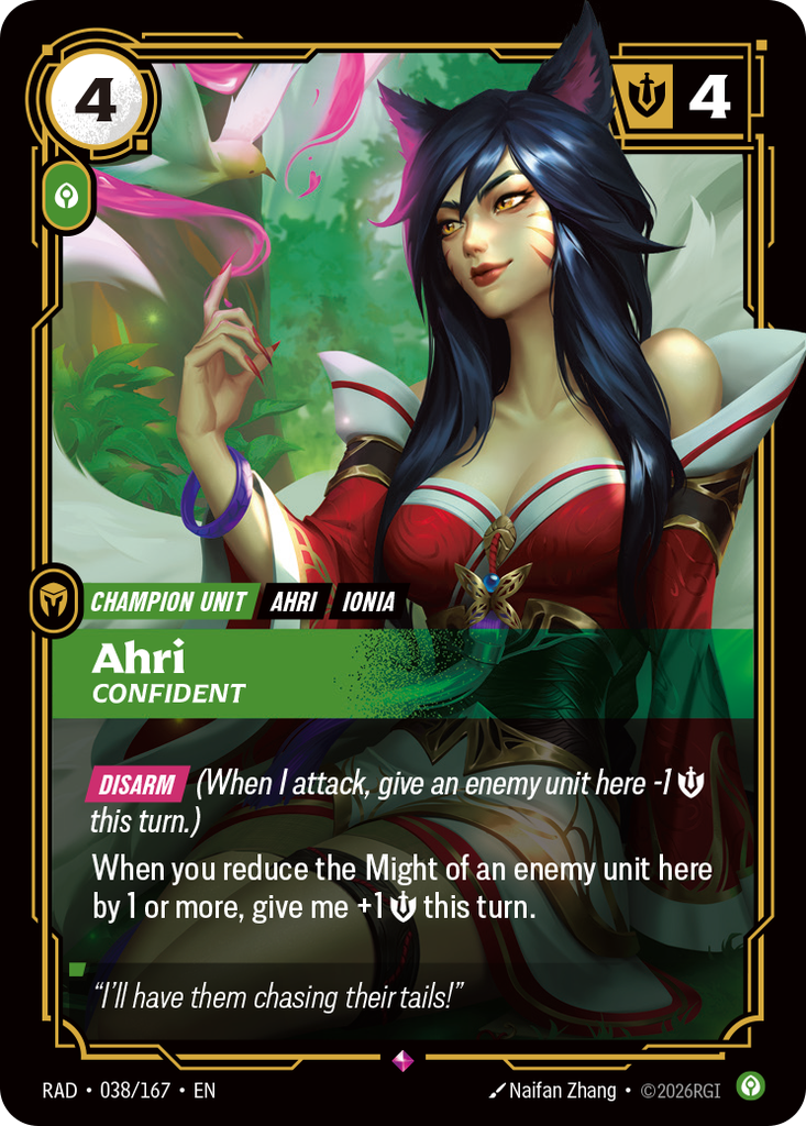 Ahri, Confident (EN)