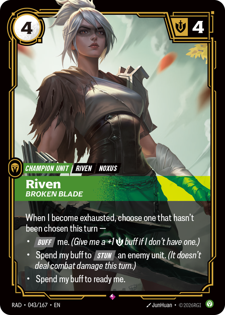 Riven, Broken Blade (EN)