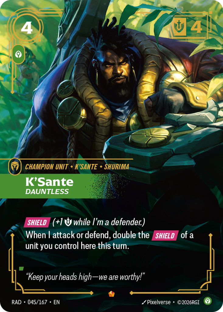 K'Sante, Dauntless (EN)