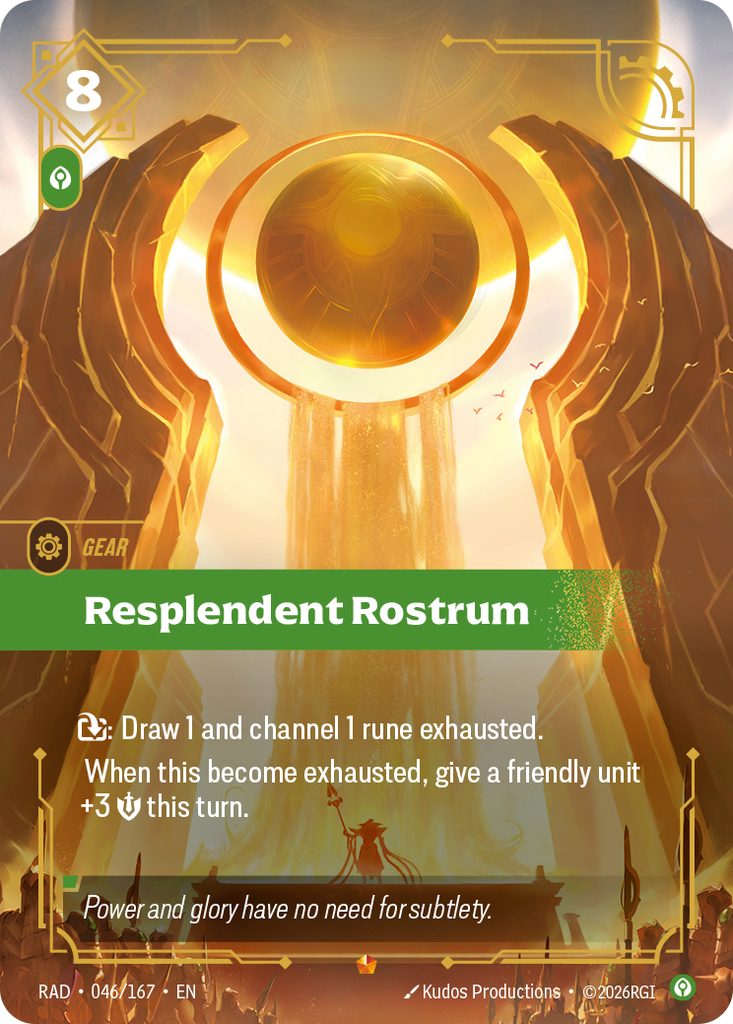 Resplendent Rostrum (EN)