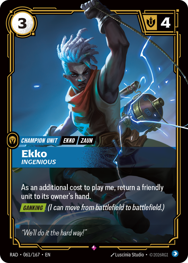 Ekko, Ingenious (EN)