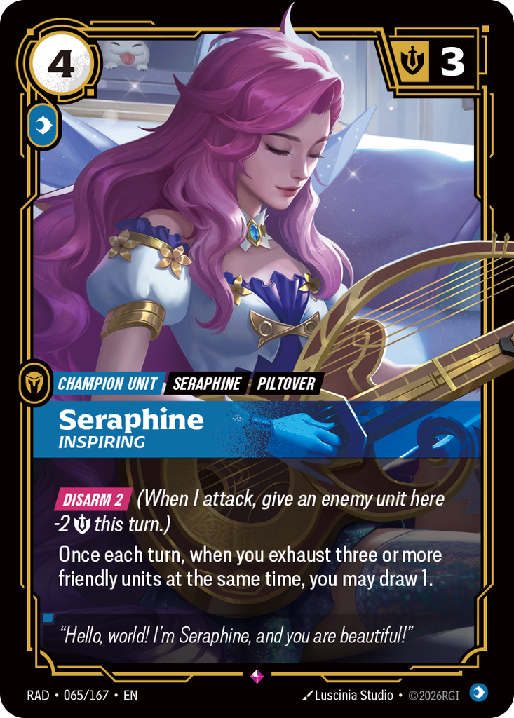 Seraphine, Inspiring (EN)