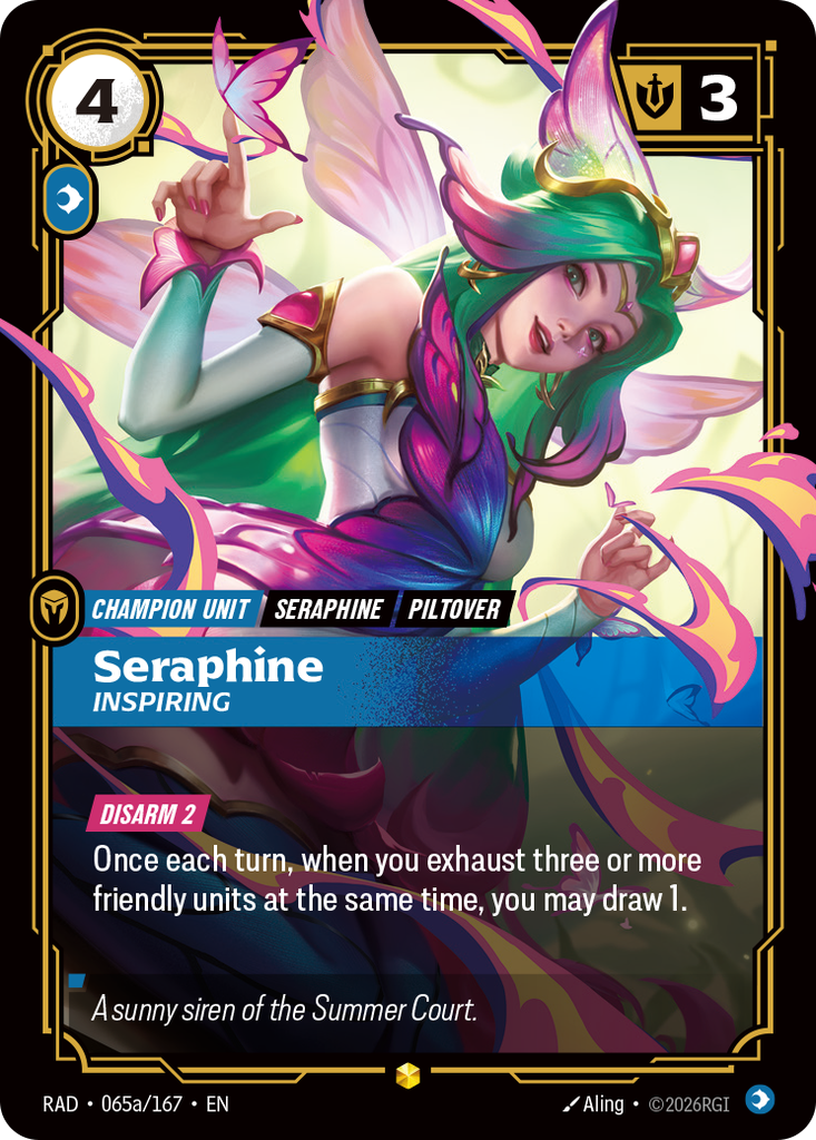 Seraphine, Inspiring (EN)