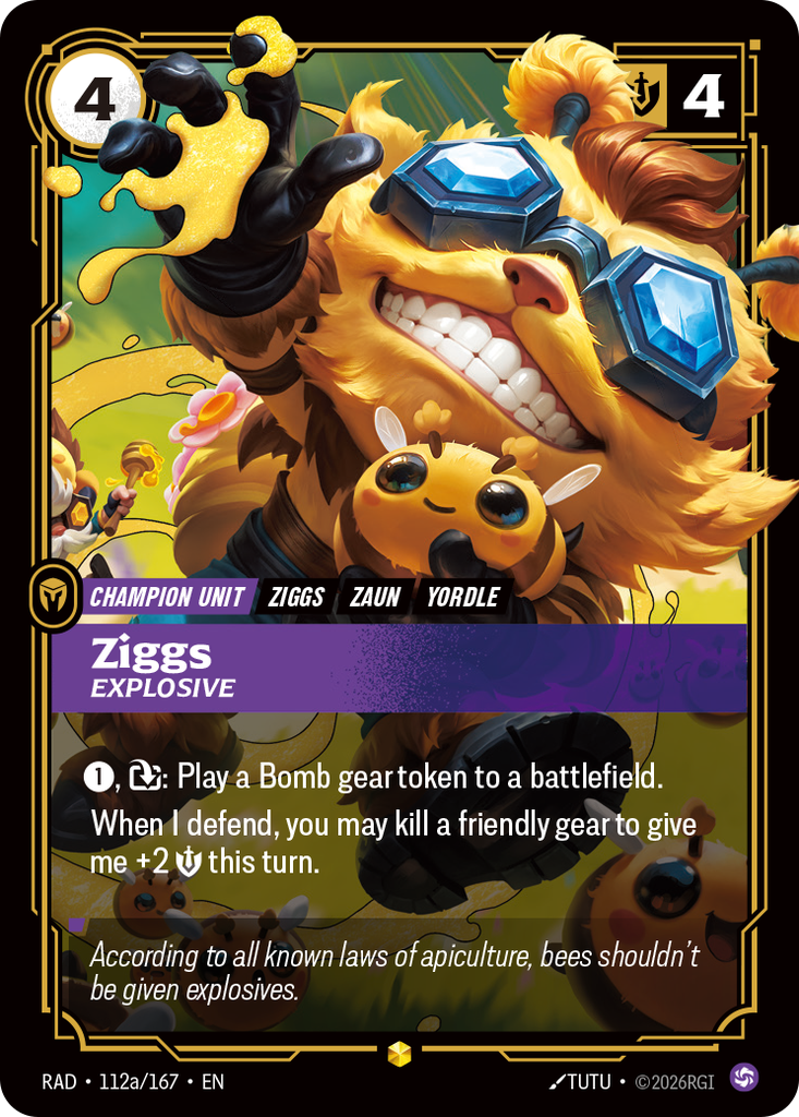 Ziggs, Explosive (FR)