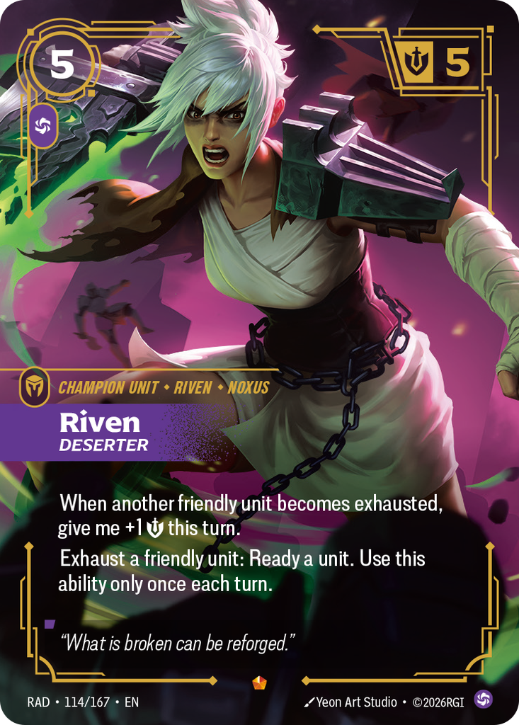 Riven, Deserter (EN)