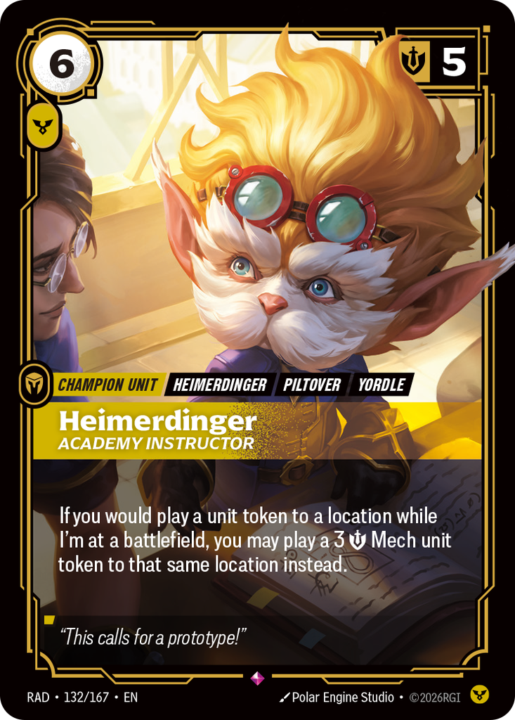 Heimerdinger, Academy Instructor (EN)
