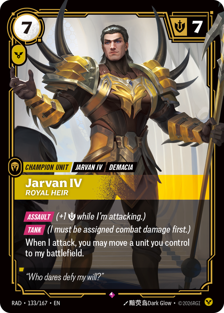 Jarvan IV, Royal Heir (EN)