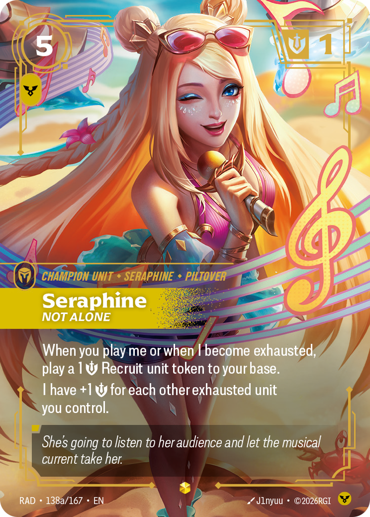 Seraphine, Not Alone (EN)