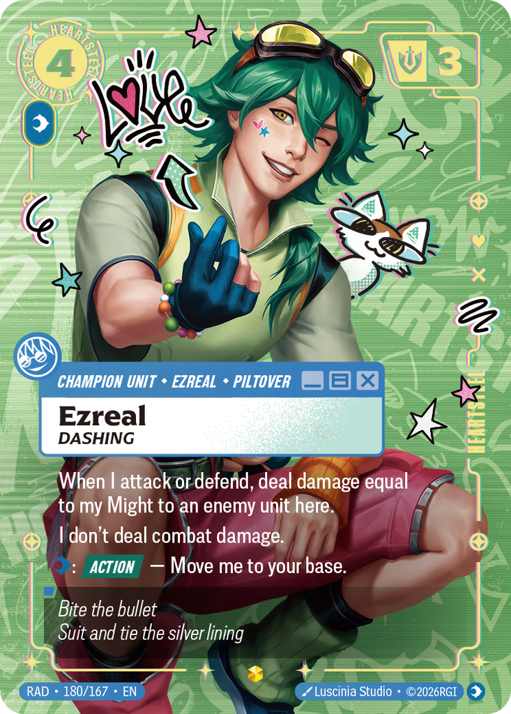 Ezreal, Dashing (FR)