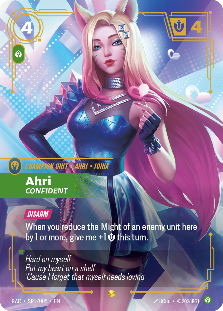 Ahri, Confident (EN)